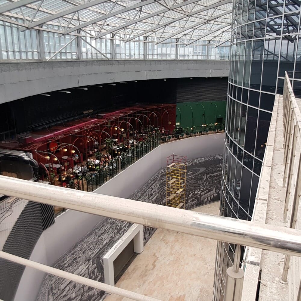 City Point (Novotel) - Внутри здания, атриум