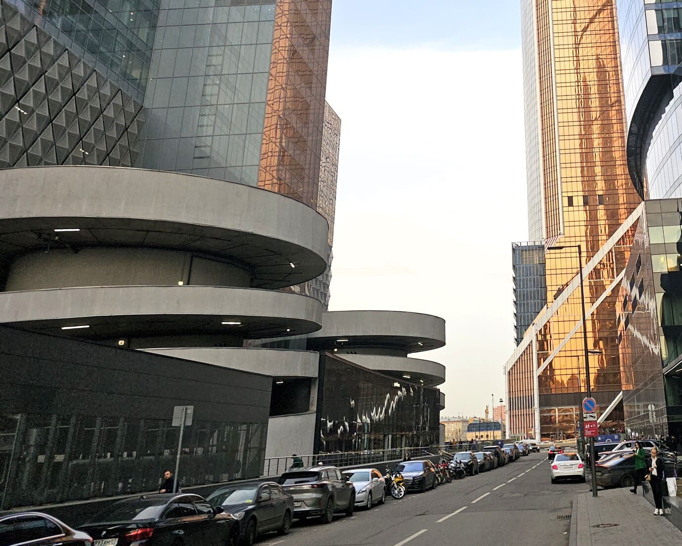 Крытый паркинг OKO II в Москва‑Сити
