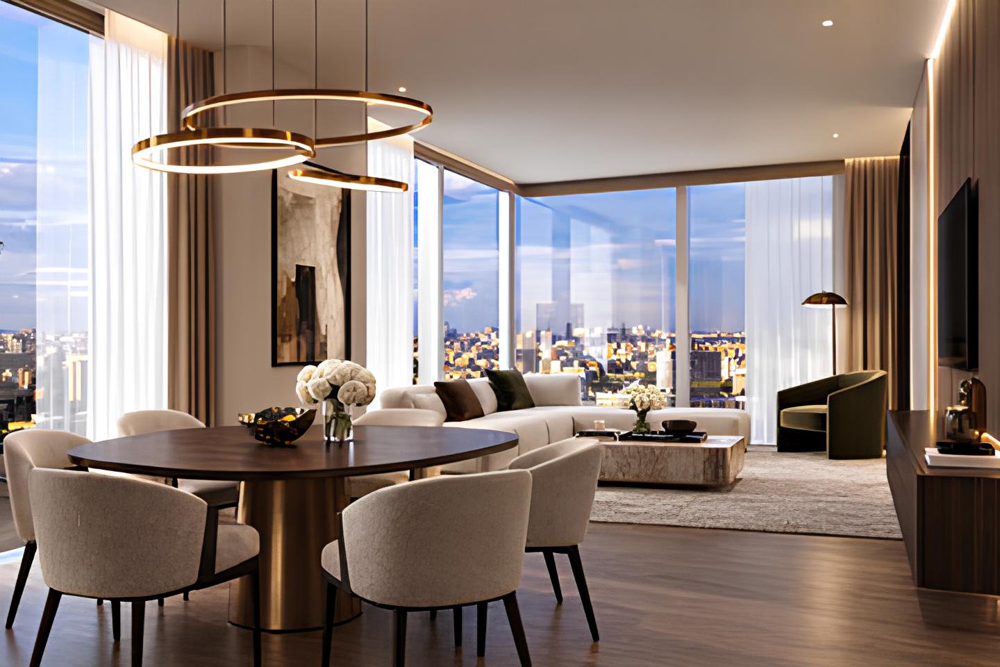 купить апартаменты 200 м2 в Capital Towers Москва Сити