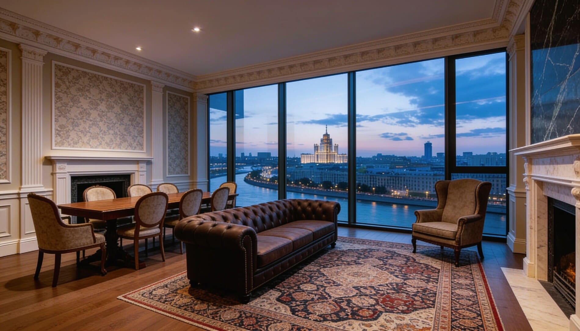 Квартира 35 м² One Tower Москва-Сити. Квартира выставлена на продажу на стадии строительства, внешний вид отделки является визуализацией одного из возможных вариантов, финальная отделка будет зависеть от собственника помещения.