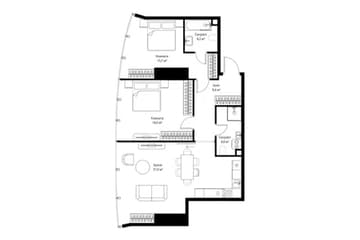 Продажа апартаментов в Москва Сити - Помещение 83 кв.м в башне One Tower